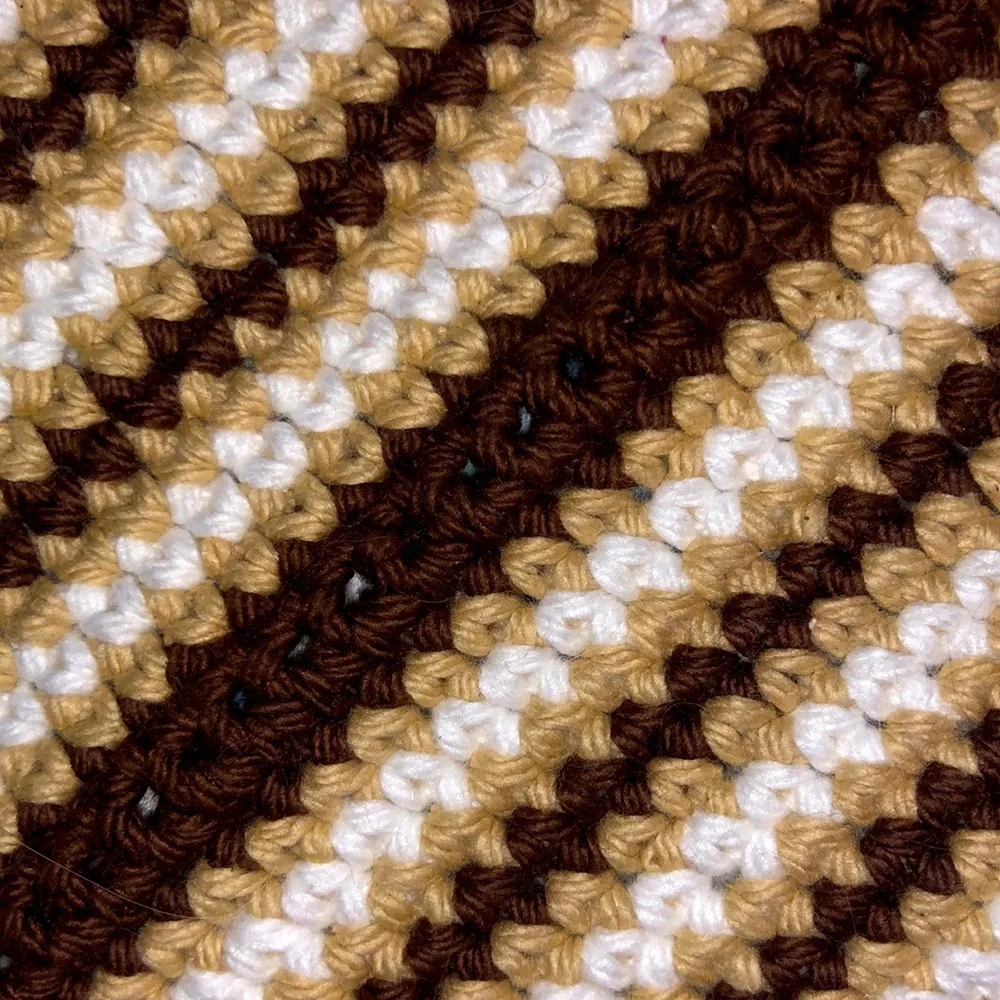Pastels and neutrals cotton crocheted potholders